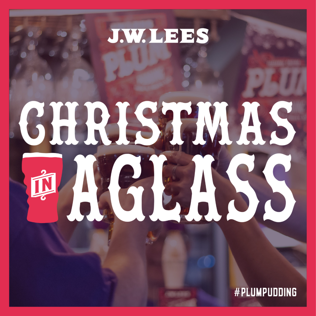 JW Lees Christmas in a glass logo